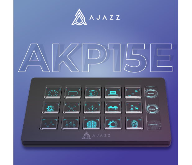 Ajazz AKP153E USB czarny - 1536405 - zdjęcie 6